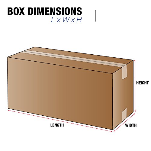 Lógica de fita TL32106SK Caixas de papelão ondulado longo, 32 L x 10 W x 6 1/2 H, Kraft