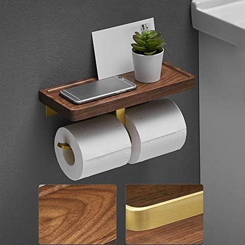Gretd Wood Paper Solder Toalheiro Banheiro Banheiro Punto sem Pedido Rack de Banheiro Varifá