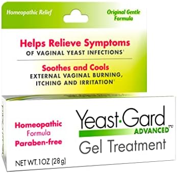 Fórmula homeopática de YEASTGARD Tratamento de gel 1 oz