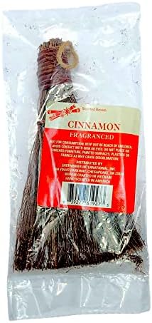 SCBS 6 Cinnamon Scent Broom Fall Fragrance para Autumn Ação de Graças 2pk