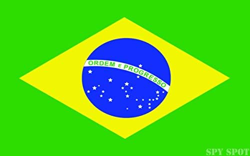 Adesivo de vinil de decalque de bandeira brasil
