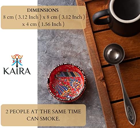 Kaira - Cinzas de cigarro de cerâmica artesanais