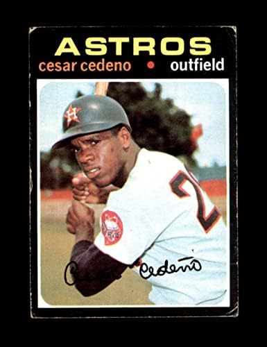 1971 Topps 237 Cesar Cedeno Houston Astros VG Astros
