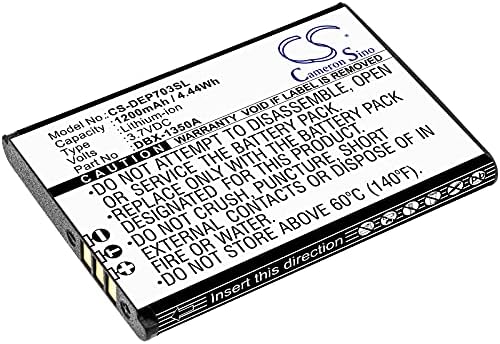 Substituição da bateria para 7031 DFC-0270 7030 DBX-1350A