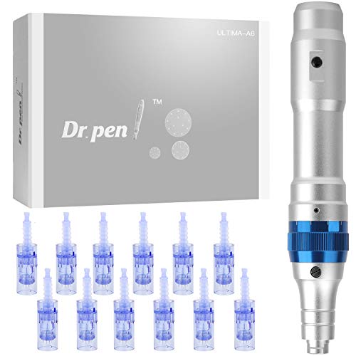 Dr. Pen Ultima A6 Pen de microneedling profissional, kit de ferramentas de reparo de pele elétrica