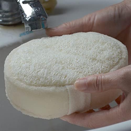 Lakikaczsq Silicone Scorbropher Carco natural esponja de banho de banho de chuveiro esfregamento de chuveiro