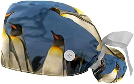 Penguin TRABALHO CAP COM SURLE SWORKBABA AJUSTÁVEL CAPA BOUFFANT HAT