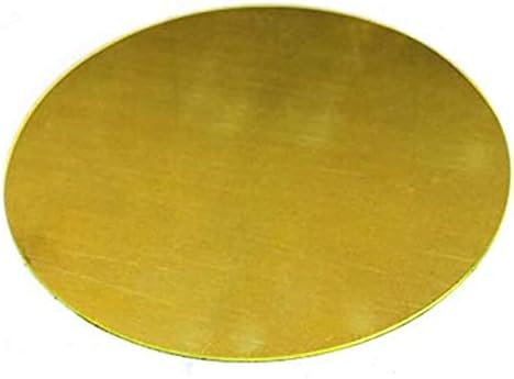 Placa de latão de latão Haoktsb Placa de círculo de folha de bronze circular redonda circular H62 cobre CNC