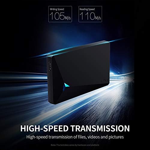 HUIOP G20 2,5 polegadas HDD Mobile 1TB USB 3.0 disco rígido móvel à prova de choque de alta velocidade