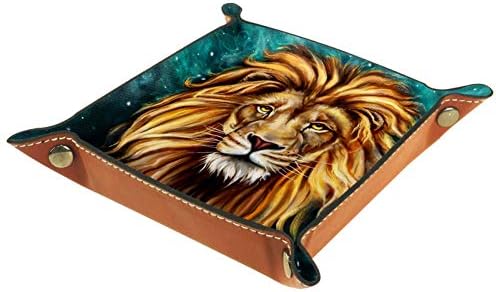 Lorvies King Lion Aslan Storage Box Cube Bins Bins Bins for Office Home