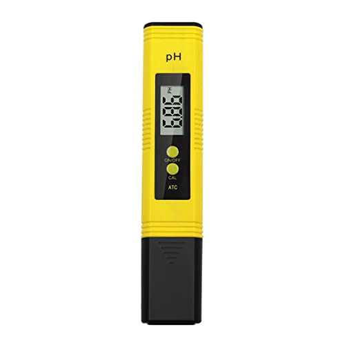 Medidor de pH da abelha para água, pH testador de caneta 0,05ph com 0-14 faixa de medição de