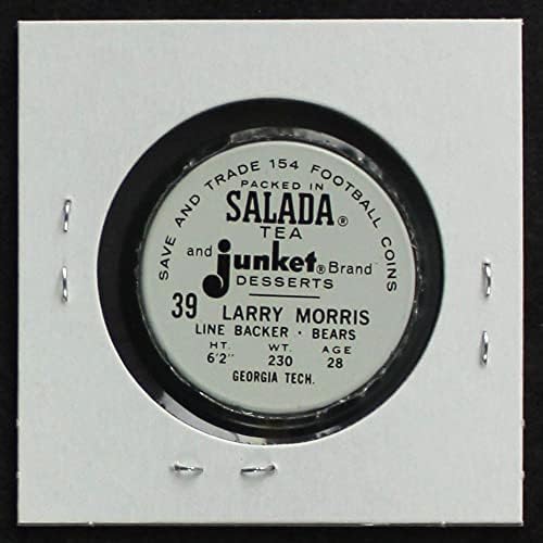 1962 Salada Coins 39 Larry Morris NM Georgia Tech