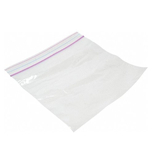 Safepro DBZ, sacos de delicatessen de polietileno de 8x10 polegadas com trava com zíper, armazenamento
