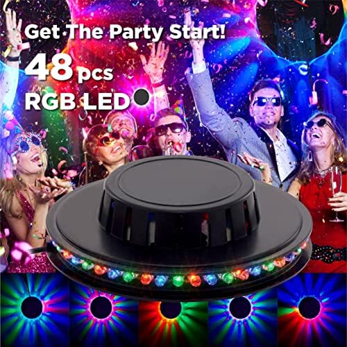 Bestluz Sound ativado Luzes de festa x2 Pacote, Luzes de discoteca de DJ alimentadas por USB para festas, decorações