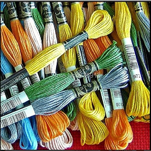 Selcraft Royal Floss Borderyer Thread Fir - Escolha suas próprias cores e quantidade de 447 cores -