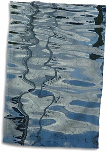 3drose florene abstrata água - brilho me azul - toalhas