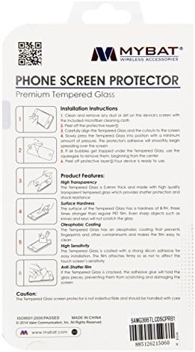 Mybat Samsung T399 Anti -Grease LCD Screen Protector - Embalagem de varejo - Limpo