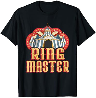Ringmaster - camiseta de aniversário de circo vintage