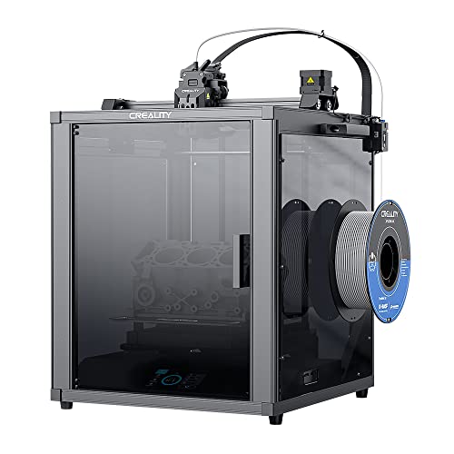 CREALIDADE OFICIAL ENERS-5 S1 ACLUNTO DE ACRYLIC, gabinete de impressora 3D, Gabinete de Impressora 3D à