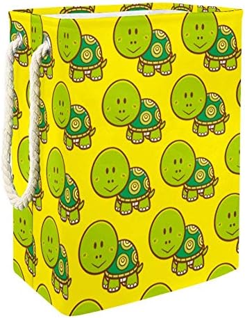 Tartarugas verdes unicey cestas de cestas prejudiciais à prova d'água para organizador de casa cesto de bebê