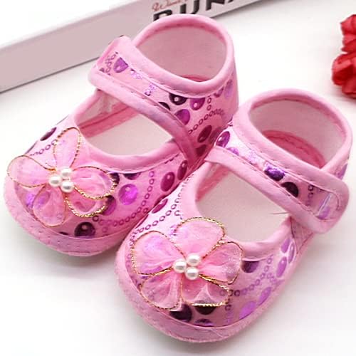 Bebê macio solo fofo recém -nascido garotas casuais sapatos de vestido de bebê sapatos de princesa sapatos de