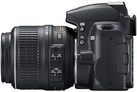 Nikon D3000 10.2MP Câmera SLR digital com 18-55mm f/3.5-5.6g AF-S DX VR Nikkor Zoom Lens