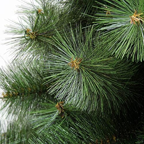 Dlpy Alpine Christmas Pine Tree, abeto premium articulado com 480 dicas de metal sólido pernas clássicas