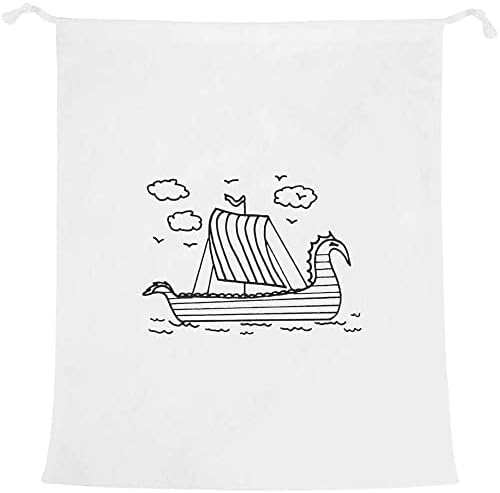 Lavanderia 'Viking no mar'/bolsa de lavagem/armazenamento