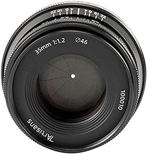 7artisans 35mm F1.2 II APS-C Câmera de foco manual Lente de retrato Prime para FX Mount Fujifilm