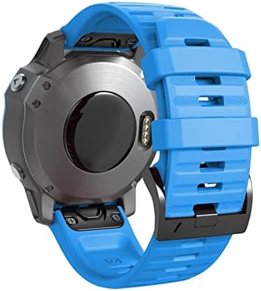 Daikmz 26 mm 22mm Watch Watch Band para Garmin Fenix ​​7 7x 6x 6Pro assistir Silicone Easy Fit