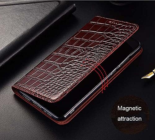 Eekuy Crocodile Texture Magnetic Flip Phone Case, para Samsung Galaxy S20 FE 6 polegadas Couro