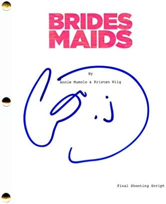 Chris O'Dowd assinou o autógrafo Damas de honra Script completo - estrelado por Melissa McCarthy,