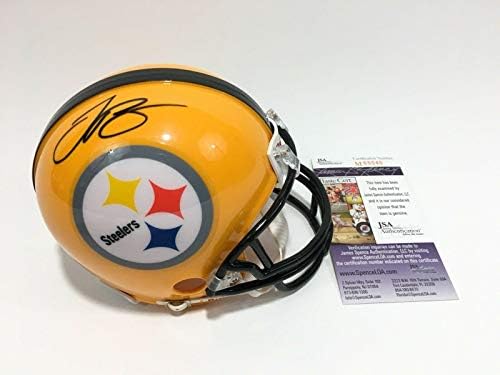 Le'Veon Bell assinou o Steelers Mini Capacete JSA CoA - Mini capacetes autografados da NFL