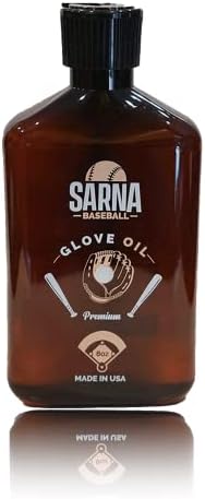 Sarna Baseball Softball Luve Oil - Use em luvas de beisebol, luvas de softball - Ótimo para quebrar novos