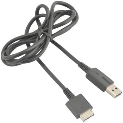 Black USB Charge and Data Cable for PlayStation PS Vita
