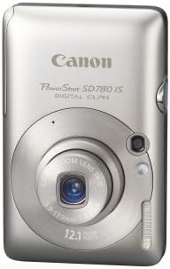 Canon PowerShot SD780IS 12,1 MP Câmera digital com 3x de zoom estabilizado de imagem óptica e LCD de 2,5 polegadas