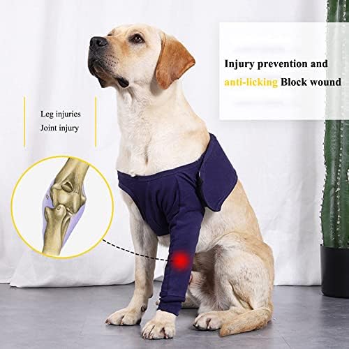 Sainspeed Pet Dog Rcovery Manga - Cão de engrenagem de proteção ajustável para o ombro protege