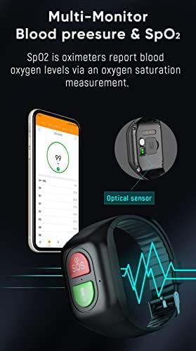 Relógio inteligente doodran com botão SOS Button idosos Smart Watch Bracelet GPS Tracker para idosos Sos