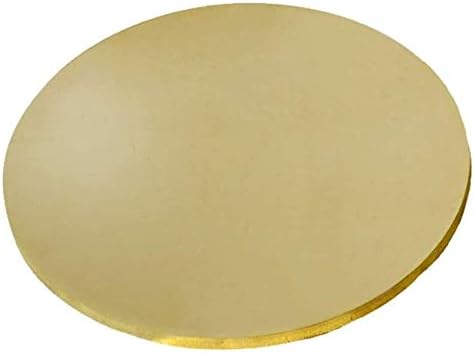 Yiwango Brass placa redonda de metal estampagem em branco redonda sem orifícios de espessura de 2 mm 1pcs