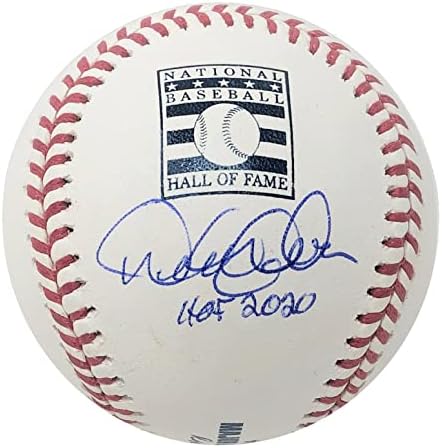 Derek Jeter New York Yankees assinou OMLB Hall of Fame Baseball 2020 HOF INSC MLB - Bolalls autografados