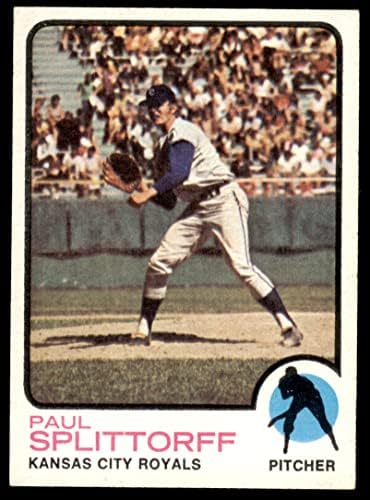 1973 Topps 48 Paul Splittorff Kansas City Royals NM+ Royals