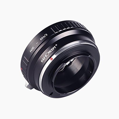 Adaptador de montagem de lentes conceituais K&F Compatível com lente Nikon AI para micro 4/3 micro quatro