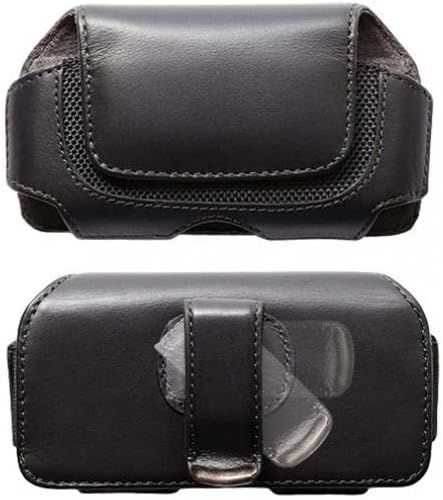 Bolsa de couro de clipe de correia bolsa de tampa de couro carrega protetor compatível com Samsung