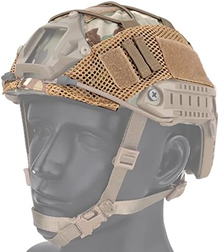 Capa de capacete para capa tática de capacete rápido para a airsoft de paintball, nylon 500d