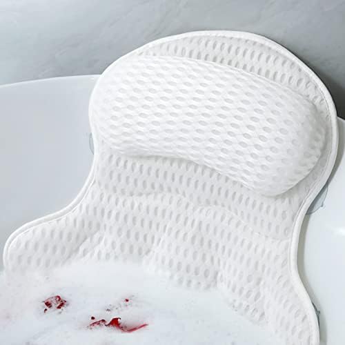 Travesseiro de banho travesseiro de banheira de luxo - travesseiros de banho para o pescoço da banheira e suporte