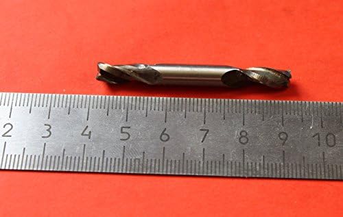 S.U.R. Ferramentas de & r moinho de extremidade 6 mm, 3 flauta, comprimento da lâmina 5/5 mm para