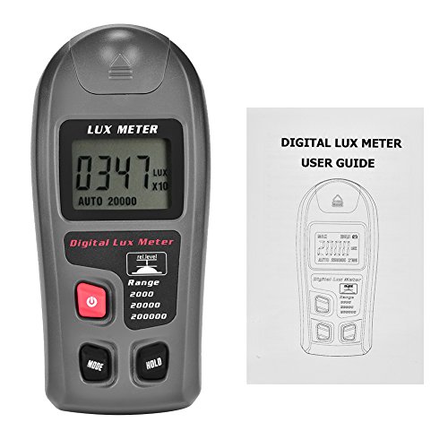 Digital LuxMeter Light Meter, Jadpes Digital Illumination Medidor Luxmeter LCD Display Light Meder Ambiental Testing