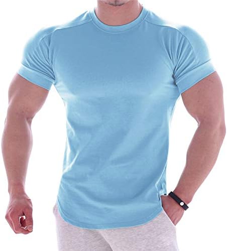 Camisas de vestido de verão BMISEGM para homens Slim Fit Sports Roupas rápidas masculinas Treinamento