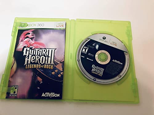 Guitar Hero 3 Legends of Rock para Xbox 360, apenas jogo