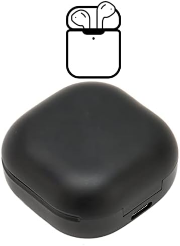 Caixa de carregador de fone de ouvido sem fio jopwkuin, 700mAh fones de ouvido Caixa de carregamento Dock de tamanho